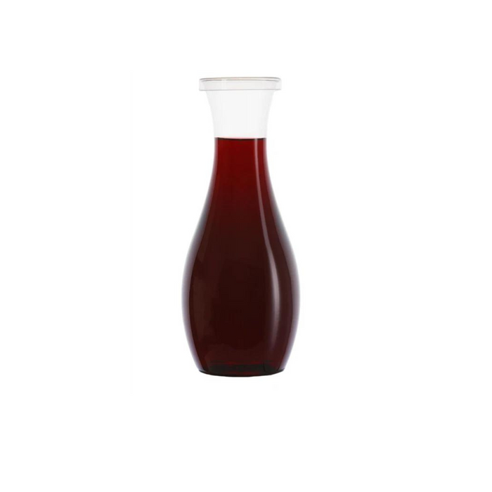 Clear Recyclable Plastic Wine Carafe 800ml - PET