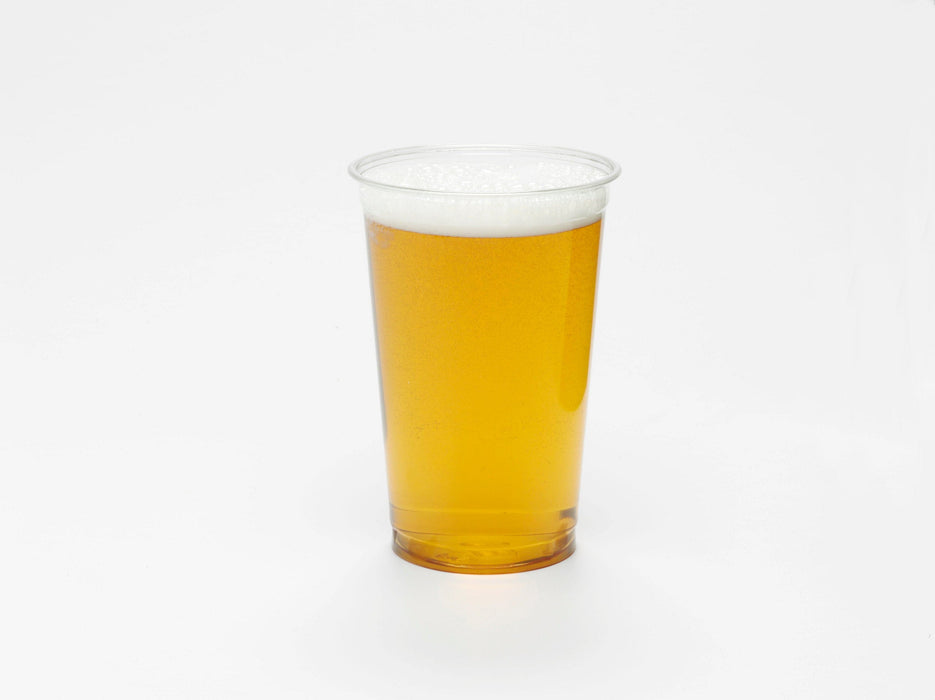 Recycled Plastic Half Pint Glass 284ml - RPET CE Stamped to Rim